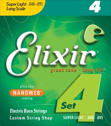 Elixir 40-95 Nanoweb Bass Stgs