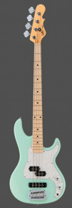 G and L Tribute SB2 Bass Surf Green